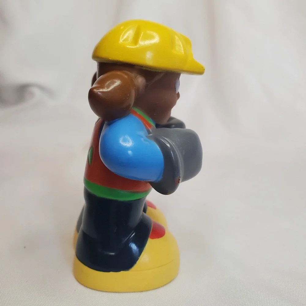 Little Tikes GIRL WOMAN Construction Worker Small Action‎ Figures 3